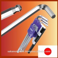 Most reliable and High quality hexagonal wrench "EIGHT JAPAN" Hex key wrench for wrench of the world highest level