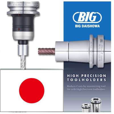 Japanese Hydraulic Chuck for achieving high spindle speeds